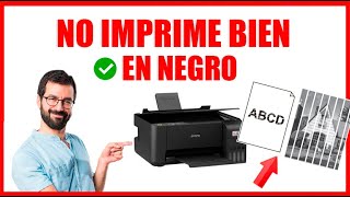 IMPRESORA EPSON L3210 NO IMPRIME COLOR NEGRO [upl. by Lirret]