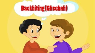 Backbiting Gheebah in islam  islamic cartoon for kids [upl. by Elleined]