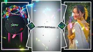 Happy Birthday Special Status Video Editing In Alight Motion  Happy Birthday Video Editing xml [upl. by Favata]