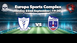 Ingles St Josephs FC VS Europa Point FC [upl. by Kinimod664]