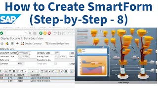 How to create SmartForms in SAP ABAP Project StepbyStep  8 [upl. by Segal949]