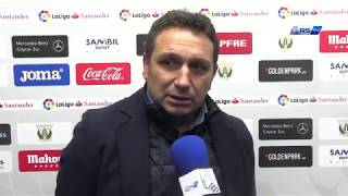 Eusebio Sacristán Leganés vs Real Sociedad 07012018 [upl. by Belford]