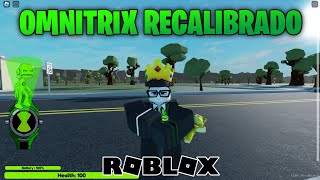 TUTORIAL como conseguir o OMNITRIX RECALIBRADO no OMINI X do ROBLOX [upl. by Onitsuj26]