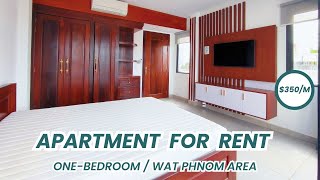 APARTMENT FOR RENT IN PHNOM PENH  WAT PHNOM [upl. by Saffren]