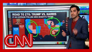 Enten breaks down path to victory for Trump and Harris Could be an electoral college blow out [upl. by Chaffee]