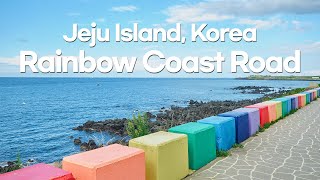 korea tour Jeju Island Rainbow Coast Road Walking Travel amp Tour Guide [upl. by Dhar547]