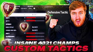 META 4321 CUSTOM TACTICS FOR EA FC [upl. by Anaer]