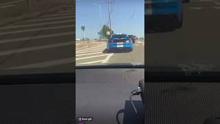 Shelby GT500 merge onto highway going 105MPH😱 [upl. by Elatia]