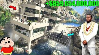 FRANKLIN BECOME PRESIDENT WITH SHINCHAN TO MAKE 10000000 IN GTA5 [upl. by Francklin]