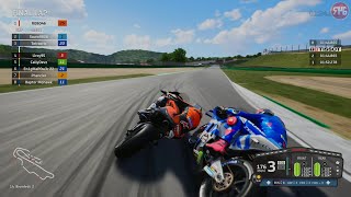 MotoGP 22  Online Pt 8 An Epic Finish [upl. by Terrab147]