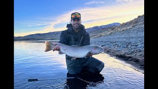 Pyramid Lake Fishing Lahontan Cutthroat Trout [upl. by Norine]