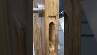 Door Lock Fitting Jig And Hardware Installation [upl. by Maltz]