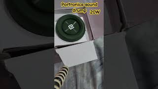 portronics sound drum p 20w bluetooth speeker bluetoothspeeker [upl. by Slaughter]