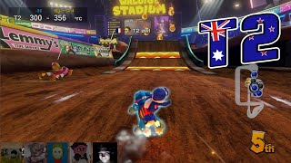 MK8D Tier 2 vs Thunder Karts  6v6 War [upl. by Ahsyas]