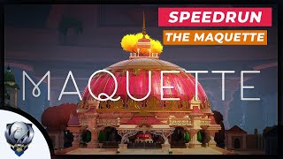 Maquette Speedruns  Chapter 1 Walkthrough  The Maquette [upl. by Enoob]