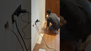 Wooden floor Repair bharath hyderabadfurnitureshop carpentry painting ytshorts [upl. by Akemed]