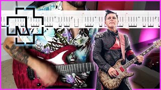 RAMMSTEIN  Mein Herz Brennt GUITAR COVER  TAB 🎸 LESSON [upl. by Jasmina]