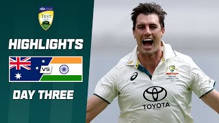 Australia v India 202425  Third Test  Day Three [upl. by O'Driscoll]