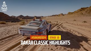 Dakar Classic Highlights  Stage 10  Dakar2024 [upl. by Irahk]