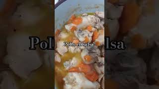 Receta de pollo en salsa [upl. by Retniw828]