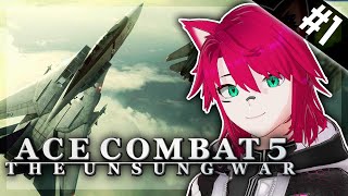 【Ace Combat 05 The Unsung War】New Squadron Part 1 [upl. by Bohman169]