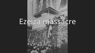 Ezeiza massacre [upl. by Allister]