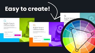 Creating VIBRANT Color Schemes Easily  Triadic Colors [upl. by Airom]