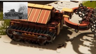 making a mine sweeper tank in instruments of destruction [upl. by Jerad]