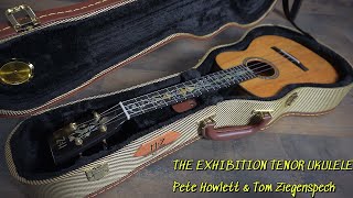 Stunning OneOff Exhibition Tenor Ukulele from Pete HowlettTom Ziegenspeck [upl. by Freyah]