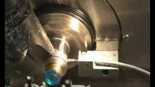 Contact lens manufacturing with a CNC lathe [upl. by Knoll]