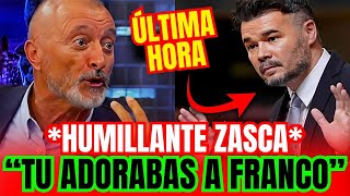 💥SUELTA BOMBA ¡ARTURO PÉREZ REVERTE ESTALLA y HUMILLA a RUFIÁN REVELA SU PASADO FASCISTA [upl. by Hu8]