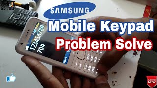 Samsung B355e  Keypad Problem solve  By Techmobi [upl. by Nahtannoj]