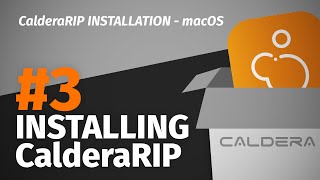 Tutorial  CalderaRIP installation on macOS 3 Installing CalderaRIP [upl. by Candi]