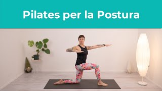 Pilates per la Postura  Esercizi di Pilates a casa [upl. by Carmita41]