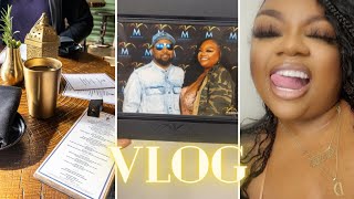 VLOG  FRIEND DINNER  MUSIQ SOULCHILD CONCERT  I GOT HIS DRAWLS  CHIT CHAT amp MORE  itsPoundkake [upl. by Croydon]