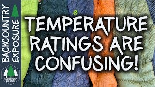 Understanding Sleeping Bag Temperature Ratings [upl. by Becht625]