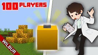 Minecraft Social Experiment The Button [upl. by Enairda]