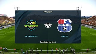 Bo Rangers FC vs Liscr FC 19082023 CAF Champions League PES 2021 [upl. by Bastien538]