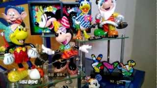 Figurines Disney by Britto  Disney Village at Disneyland Paris [upl. by Eurd]