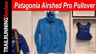 Patagonia Airshed Pro Pullover Preview  Cortavientos híbrido [upl. by Lehcnom]