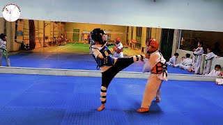 🔥a fight between two boys  VHVTAEKWONDO [upl. by Adnohsor]