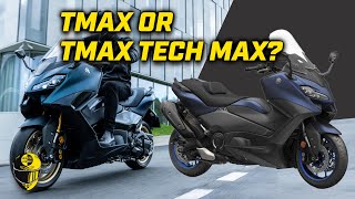 Yamaha TMAX 2023 amp TMAX Tech MAX 2023  Learn the differences [upl. by Dayna]