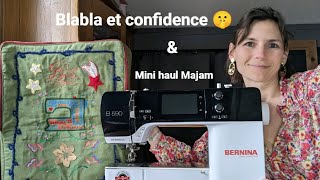 Vlog 2 Blabla confidence et mini haul tissu Majam [upl. by Haon320]