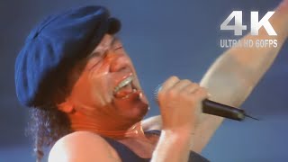 ACDC  quotBack in Blackquot Donington 91  Remastered 4K 50FPS [upl. by Liahus422]