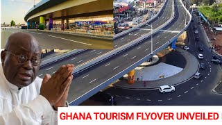 Prez Akuffo Addo Shows Class As Ghana’s Tourism Interchange Finally Commissioned 🇬🇭 [upl. by Nyllaf107]