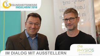 Gesundheitsmesse Ingelheim 2018  Die Physios Jan und Sven Drechsler [upl. by Mcconaghy]