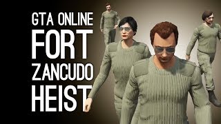 GTA Online Doomsday Heist Pt 4 Server Farm FORT ZANCUDO HEIST Preparation Mission [upl. by Yentroc661]