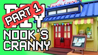 Animal Crossing Nooks Cranny DIY Tutorial PART 1 [upl. by Ahsiaa]