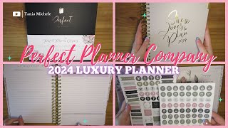 Perfect Planner Company 2024 Planner Walkthrough  Tania Michele [upl. by Otte]