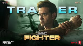 FIGHTER Trailer  Hrithik Roshan Deepika Padukone Anil Kapoor  Siddharth Anand  25th Jan 2024 [upl. by Tanya]